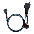 Pikkukuva 1 / 8: SAS-kaapeli SFF8643 - SFF8639 15P Power Line MINI Server Connector HDD-sovitin