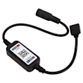 Pikkukuva 5 / 8: 2 kpl Mini LED-ohjain Bluetooth RGB Musiikkiohjain USB 5V DC 5‑24V 4-napainen LED-ohjaus 5050 LED-nauhavaloille