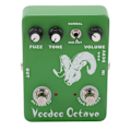 Miniatyrbillede 1 af 8: Guitar Effektpedal Voodoo Octave Fuzz Justerbar Single True Bypass Instrumenttilbehør