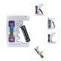 Miniatyrbild 5 av 7: Digital Battery Tester Batterikapacitet Detektor Checker Mätverktyg 90 x 60 mm