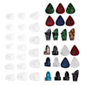 Miniatyrbild 4 av 8: 42st Gitarr Finger Pick Set Thumb Protector Musikinstrument Performance Tillbehör