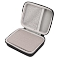 Miniatyrbild 1 av 8: Guitar Pick Holder Case EVA Waterproof Picks Förvaringsväska för Capo Strings Axelremmar Svart