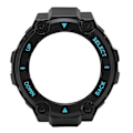 Miniatyrbild 6 av 8: Plastskyddsfodral för Amazfit TRex Watch Edge Bumper Protective Shell Ram (Black Shell Blue Word)