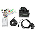 Miniatyrbillede 3 af 8: 36V 48V børsteløs motorkontrol S900 LCD-skærm 130X tommelgas 8C Power Assist Sensor Kit til elcykel