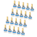Miniatyrbillede 3 af 8: 20 STK 3107 Lydstyrkeknapper Walkie Talkie Aluminiumlegering Passer til UV5R BF‑888S TK3107