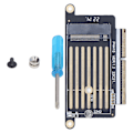 Miniatyrbillede 1 af 8: M.2 NVME SSD Konverteringsadapter til 2016 2017 til IOS Laptop PRO A1708 PCB Nem Installation SSD til NGFF M.2 MKey NVME Riserkort