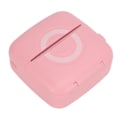 Miniatyrbillede 7 af 7: Mini termisk printer Bluetooth bærbar håndholdt klistermærkeskriver 200DPI USB opladning Lille smart fejlprinter lyserød