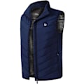 Miniatyrbilde 3 av 5: Oppvarmet Slim Fit Vest for Menn og Kvinner - Marineblå