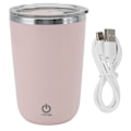 Miniatyrbild 1 av 8: USB elektrisk blandningskopp 350 ml läckagesäker automatisk omrörningskopp Självrörande kaffemugg Rosa