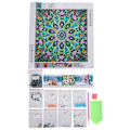 Miniatyrbillede 1 af 8: 5D Specialformet Diamantmaleri Mandala Blomst DIY Dekorativt Stue Soveværelse Håndværk