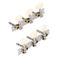 Miniatyrbilde 2 av 8: Stemmeskruer for gitarrmaskinhode Stemmeskruer Dobbel hull 3R 3L for akustiske folkemusikk-gitarrer