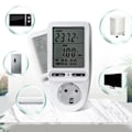 Miniatyrbild 5 av 8: Wattmätare Strömmätare Stickpropp LCD Elförbrukning Övervakning Elektrisk Strömförbrukning Wattmätare Testare 230V