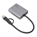 Miniatyrbillede 7 af 8: Type C til Dual HD Adapter 1080P Understøttet Plug and Play Aluminium Legering USB til HD Adapter til Bærbar Computer Desktop PC