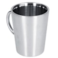 Miniatyrbillede 5 af 8: 350ml dobbeltlags termisk kaffekop i rustfrit stål, ølkop, vandkop til husholdning