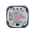 Miniatyrbillede 4 af 8: Stikkontakt Tester Præcis detektion Hurtig respons Stikkontakt Detektor EU-stik 220V-250V
