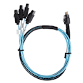 Miniatyrbillede 1 af 8: 12 Gbps Forbindelseskabel MINI SAS 38p SFF-8654 til 4 x Sata Server Dataoverførselskabel