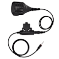 Miniatyrbillede 7 af 8: Højttaler Skuldermikrofon 7,1 mm skuldermikrofon med U94 PTT til Yaesu Vertex VX‑6R VX‑7R