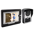 Miniatyrbild 8 av 8: Smart HD Video Intercom dörrklocka Hem Elektronisk intercom dörrklocka med 12 klockor TFT LCD-skärm 100V‑240V US-kontakt