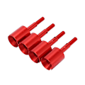 Miniatyrbild 1 av 8: 4st RC Diff Cup Differential Led Cup Aluminium Uppgraderingsdel för Tamiya TT02 1/10 RC VehicleRed