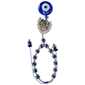 Miniatyrbillede 6 af 8: Lucky Eye Armbånd Blå Tyrkisk Amulet Vedhæng Væg Ornament Smykker Feriegave Håndværk
