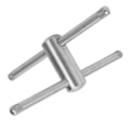 Miniatyrbilde 6 av 8: Rustfritt stål Billiard Cue Tip Suppressor Tool Shaper for 11/14 mm snookerpinne11 mm
