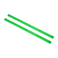 Miniatyrbilde 2 av 8: Rib Bones Rails Slitasje- og slitesterke, stabile, fleksible, blanke langbordsrails Rib BonesGreen
