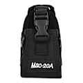 Miniatyrbillede 3 af 8: MSC-20A Universal Nylon Justerbar To-vejs Radio Walkie Talkie Midjeväske Beskyttelsesetui med Rem