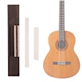 Miniatyrbilde 5 av 8: Klassisk Gitar Kit Bro Faux Kvegben Gitar Mutter Sadel Erstatning