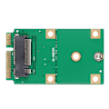 Miniatyrbild 8 av 8: Adapterkort M.2 NGFF SSD till MSATA SSD Hard Disk Converter Reader Card för 2230/2242 SSD