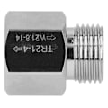Miniatyrbilde 4 av 8: Sodacylinderadapter Sinklegering TR21.4 til W21.8-14 Konverterer for ølbryggingsutstyr