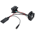 Miniatyrbilde 3 av 8: Bluetooth 5.0 AUX IN lydkabeladapter med mikrofonutbytte for Citroen C2 C3 C4 C5 C6 C8