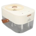 Miniatyrbild 7 av 8: Fläktluftfuktare Typ C DC 5V 200mAh 2,5L Vattentank Dubbel Sprayport 3 Hastigheter Liten Skrivbordsfläkt för Sovrum Resor