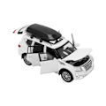 Miniatyrbillede 8 af 8: 1/32 SUV Bilmodel Legering Trykstøbt Træk-Tilbage Legetøj med Lyd og Lys til Drenge og Piger Hvid