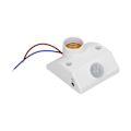 Miniatyrbillede 7 af 8: E27 Induktionslampeholder Lavenergi Krops Infrarød Sensorlampeholder 50W AC90V-240V