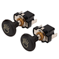 Miniatyrbillede 2 af 8: 2 stk Forlygter Push Pull Switch Golfvogn Lysstyring Switch Knappudskiftning til E-Z‑GO
