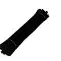 Miniatyrbillede 1 af 5: 100 stk. Piberensere Fleksible Bøjelige Ren Farve Polyester Chenille Stængler DIY Børns Tidlige Uddannelse Håndlavede Legetøj Sort