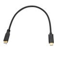 Miniatyrbilde 5 av 8: USB 3.1-kabel C til C hann til hunn med låsemutterCa 11,8 tommer lang USB C til USB C-kabel for telefon Laptop laderUSB C hann til USB C hunn
