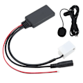Miniatyrbillede 7 af 8: Bilradio lydindgangskabel Bluetooth 5.0 Media Aux Adapter Med Mikrofonudskiftning til A2 A3 A4 TT 2006