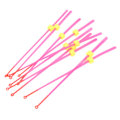 Pikkukuva 7 / 8: 10 kpl Jääkalastusvavan kärki ABS mini huippuosio kalastusvälineet jatkovarsi talvikalastukseen 14cm