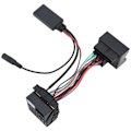 Miniatyrbilde 4 av 8: Bluetooth 5.0 AUX IN lydkabeladapter med mikrofonutbytte for Citroen C2 C3 C4 C5 C6 C8