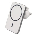 Miniatyrbillede 7 af 8: Trådløs Billader 15W Hurtigopladning Magnetisk 360 Graders Rotation Stabil Holdbar Billader Mount Hvid