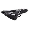 Miniatyrbilde 4 av 8: Sykkelstol Mountainbike-sete Memory Foam-pute Tykkere hul Komfort-sykkelsete Hvit
