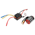 Miniatyrbilde 2 av 8: RC Brushless ESC Vanntett Støvtett 5200KV 60A Universal Ren Kobber Spole Høy Pålitelig ESC Combo Sett for Traxxas
