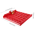 Miniatyrbild 8 av 8: 36 ägg/144 fågelägg Inkubator kläckare Automatiskt äggvändande brickverktyg (220V motor)