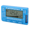 Miniatyrbillede 4 af 8: Digital Batterikapacitets Checker Tester Detektor Batteri Balance Udlader Servotester til LiPo Blå