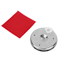 Pikkukuva 1 / 8: Pyöreä Metalli Instrumentin Viritys Kromattinen Pitch Pipe Sävel Viululle