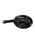 Miniatyrbilde 4 av 5: 26 tommer 42T 3-delt Mountainbike Vevsett Disc Redusert Vekt Sykkel Kranksett Rhombus Hull Vev