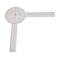 Miniatyrbillede 6 af 8: Lille led Goniometer 360 grader Klar skala Knæ Albue Fingre Goniometer Værktøj Transparent