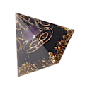Miniatyrbild 7 av 8: 5 cm Orgonitpyramid för positiv energiläkning Kristallpyramidmeditation Orgonitpyramider Chakra Zodiac Energy Generator Oxen