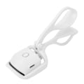 Miniatyrbillede 4 af 8: Opvarmet øjenvippebukker 2 temperaturindstillinger USB opladbar Intelligent langvarig håndholdt elektrisk øjenvippebukker Hvid